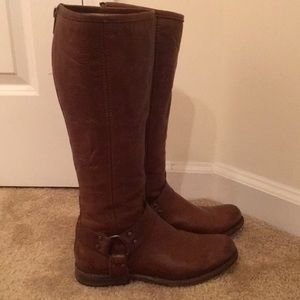 Frye Phillip Harness Tall Boots